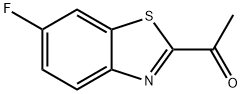 1-(6-氟苯并[D]噻唑-2-基)乙酮 结构式