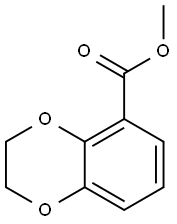 苯并二氧六环-5-甲酸甲酯 结构式