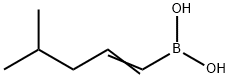 4-甲基-1-戊烯硼酸 结构式