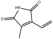 3-Vinyl-4-methyl-3-pyrroline-2,5-dione 结构式