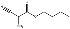 Acetic acid, aminocyano-, butyl ester (9CI) 结构式