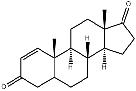 1-ANDROSTENE-3,17-DIONE 结构式