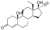10-Β-羟基左炔诺孕酮 结构式