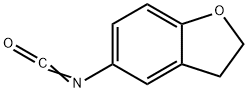 2,3-二氢-1-苯并呋喃-5-基异氰酸酯 结构式