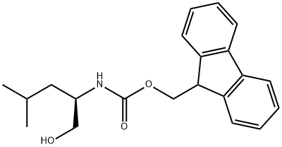 FMOC-D-亮氨醇 结构式