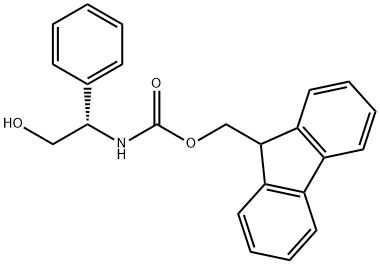 FMOC-L-PHENYLGLYCINOL 结构式