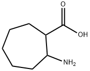 Cycloheptanecarboxylic acid, 2-amino- (9CI) 结构式