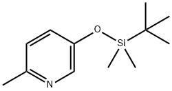 Pyridine, 5-[[(1,1-dimethylethyl)dimethylsilyl]oxy]-2-methyl- (9CI) 结构式