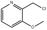 2-(CHLOROMETHYL)-3-METHOXYPYRIDINE 结构式