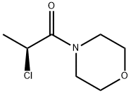 Morpholine, 4-[(2S)-2-chloro-1-oxopropyl]- (9CI) 结构式