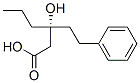 (R)-3-Hydroxy-3-(2-Phenylethyl)Hexanoic Acid 结构式