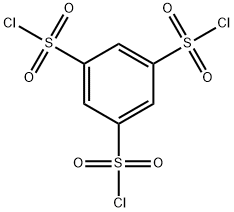 1,3,5-苯三磺酰氯 结构式