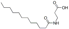 月桂酰Β-氨基丙酸 结构式