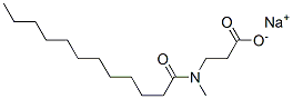 月桂酰基甲基氨基丙酸钠 结构式