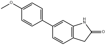 6-(4-METHOXY-PHENYL)-1,3-DIHYDRO-INDOL-2-ONE