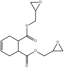 四氢邻苯二甲酸二缩水甘油酯 结构式