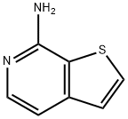7-氨基噻吩[2,3-C]并吡啶 结构式