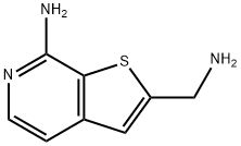 Thieno[2,3-c]pyridine-2-methanamine, 7-amino- (9CI) 结构式