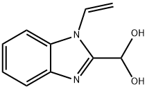 Methanediol, (1-ethenyl-1H-benzimidazol-2-yl)- (9CI) 结构式