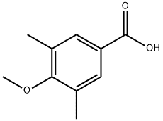 3,5-二甲基-4-甲氧基苯甲酸 结构式
