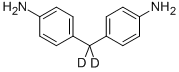 4,4'-METHYLENE-D2-DIANILINE 结构式