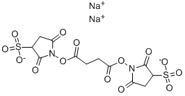 BIS(SULFOSUCCINIMIDYL)SUCCINATE SODIUM SALT 结构式