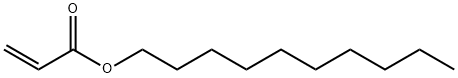 丙烯酸癸酯 结构式
