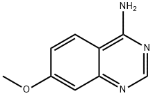 7-甲氧基-4-氨基喹唑啉 结构式
