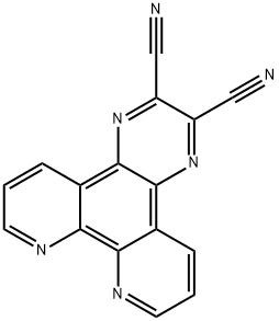 吡唑并[2,3-F][1,10]菲啰啉-2,3-二腈 结构式