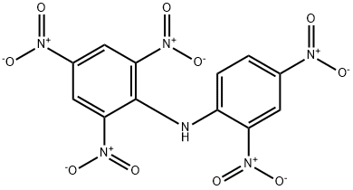 N-(2,4-dinitrophenyl)-2,4,6-trinitroaniline 结构式