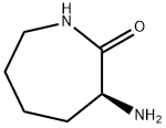 (S)-3-氨基-2-氮杂环庚烷酮 结构式
