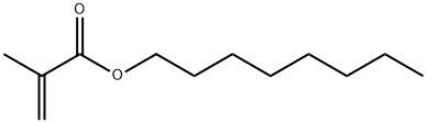 甲基丙烯酸正辛酯 结构式