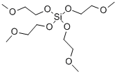 四(2-甲氧基乙氧基)硅烷 结构式