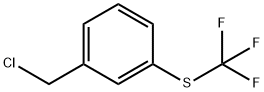 1-(氯甲基)-3-[(三氟甲基)硫烷基]苯 结构式