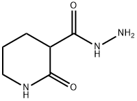 2-氧代哌啶-3-碳酰肼 结构式