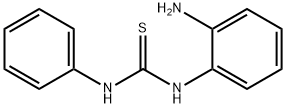 N-(2-氨基苯基)-N-苯基硫脲 结构式