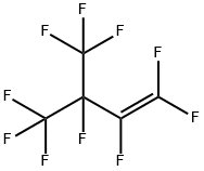 1,1,2,3,4,4,4-heptafluoro-3-(trifluoromethyl)but-1-ene 结构式
