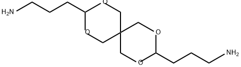 3,9-二(3-氨基丙基)-2,4,8,10-四氧杂螺[5.5]十一烷 结构式