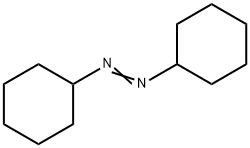 1,2-Dicyclohexyldiazene 结构式