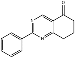 2-苯基-7,8-二氢喹唑啉-5(6H)-酮 结构式