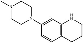 7-(4-Methylpiperazin-1-yl)-1,2,3,4-tetrahydroquinoline 结构式