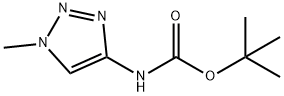 Carbamic acid, (1-methyl-1H-1,2,3-triazol-4-yl)-, 1,1-dimethylethyl ester (9CI) 结构式