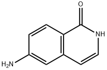 6-氨基异喹啉-1(2H)-酮 结构式