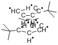 二[(1,2,3,4,5-ETA)-1,2,3,4,5-五甲基-2,4-环戊二烯-1-基]二氢钛 结构式