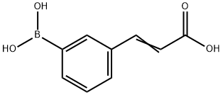 3-(2-羰基乙烯基)苯硼酸 结构式