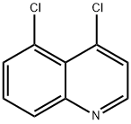 4,5-二氯喹啉 结构式