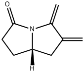 3H-Pyrrolizin-3-one,hexahydro-5,6-bis(methylene)-,(7aS)-(9CI) 结构式