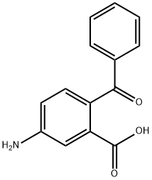 5-amino-2-benzoyl-benzoic acid 结构式