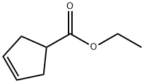 3-环戊烯-1-甲酸乙酯 结构式