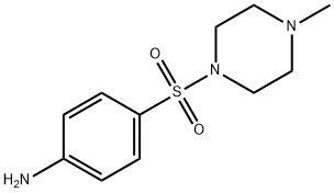 4-(4-甲基哌嗪-1-磺酰)苯胺 结构式